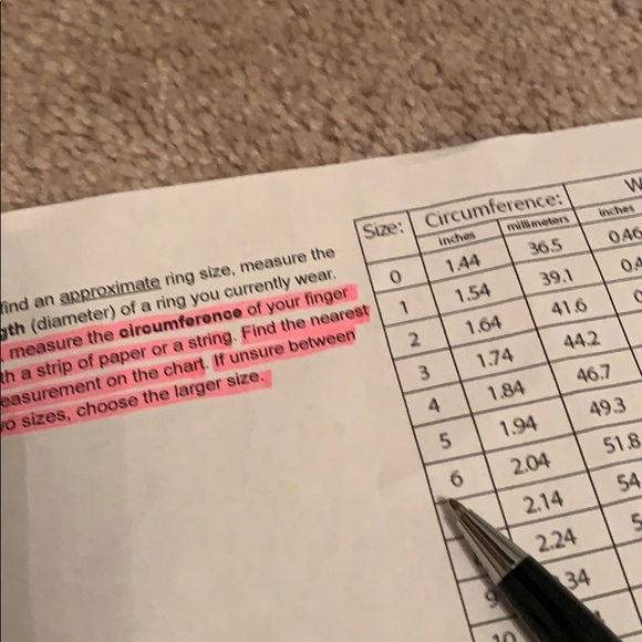 🤍 Oval Ring Size 6 🤍 - Picture 12 of 12